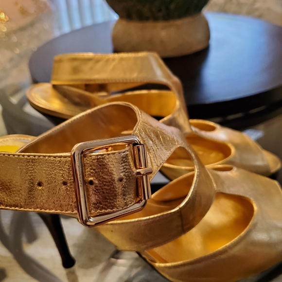 Gold Sandals - Picture 6 of 7